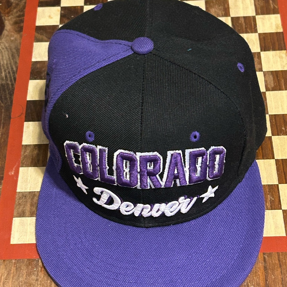 Colorado Kids Snapback Hat - Black and Purple